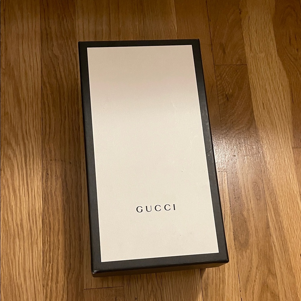 Gucci Black and White Storage Box ONLY